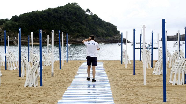 El tiempo - Chubascos y tormentas fuertes en el norte, despejado en el resto de España