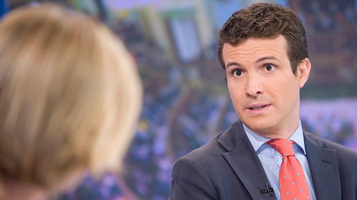 Los desayunos - Pablo Casado: "El PP y su candidato no plantean otra alternativa que ser investido"