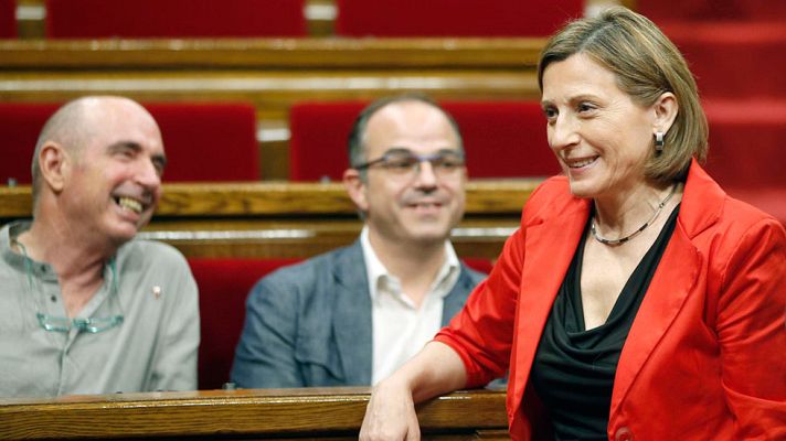 Telediario 1 - El Gobierno pide al Constitucional que abra la vía penal contra Carme Forcadell por el desafío independentista