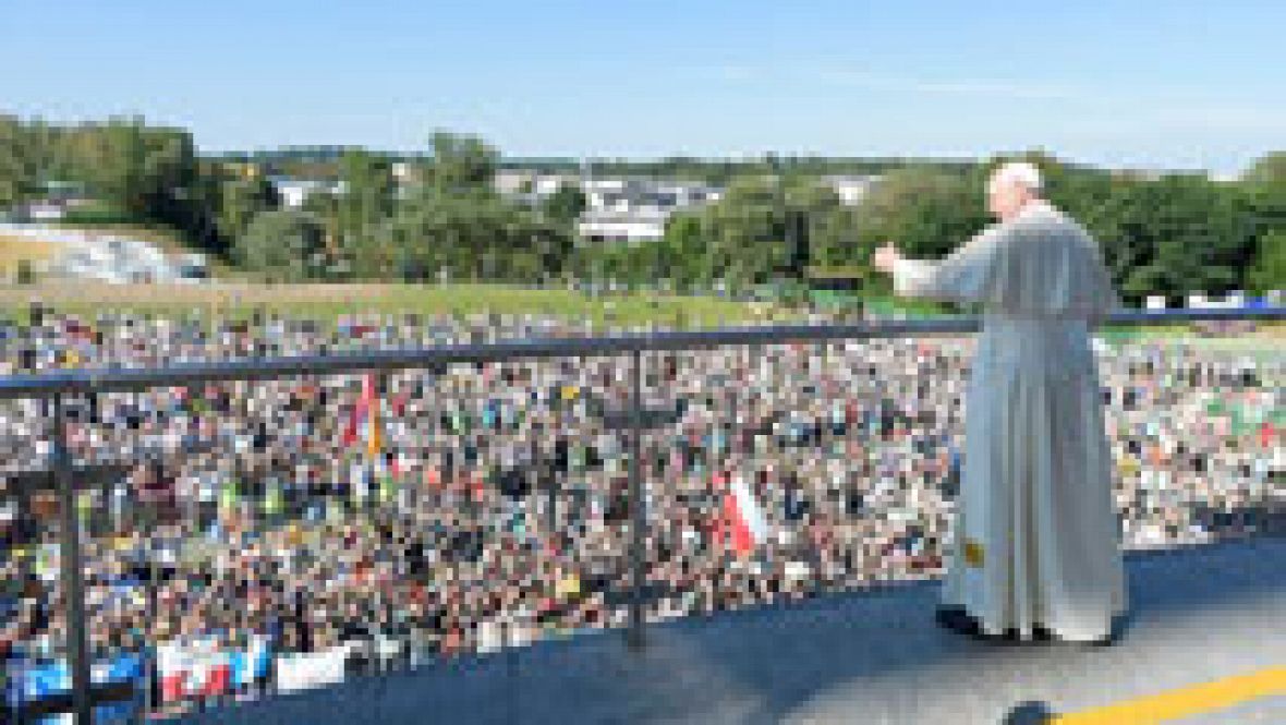 Francisco dedica su cuarto día en Polonia al pontificado de Juan Pablo II Francisco dedica su cuarto día en Polonia al pontificado de Juan Pablo II