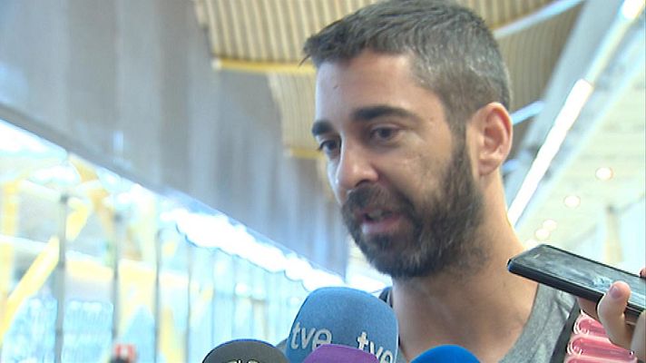 Telediario 1 - La selección española de baloncesto pone rumbo a Rio