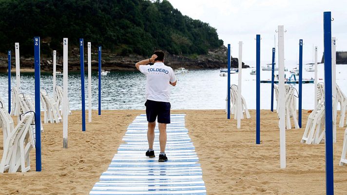 El tiempo - Temperaturas en descenso, especialmente en el litoral este y en las Islas Baleares