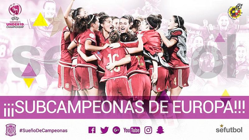 La selección española sub19 perdió la final del Europeo | Ver