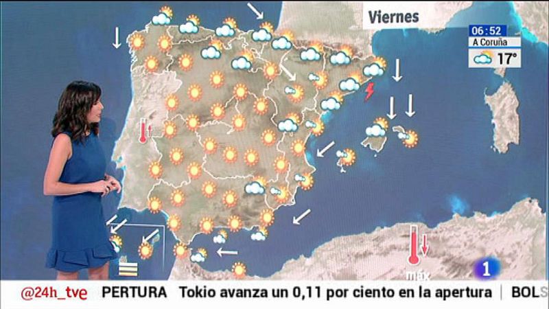 Suben las temperaturas en Canarias y bajan de forma moderada en el resto - El tiempo | Ver
