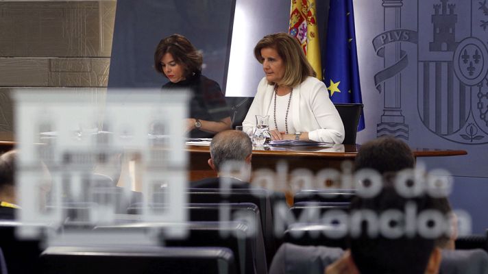 Telediario 1 - El Consejo de Ministros aprueba el Plan Anual de Política de Empleo para 2016