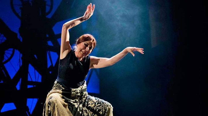 Telediario 1 - La inauguración del  Festival del Cante de las Minas tuvo nombre de mujer