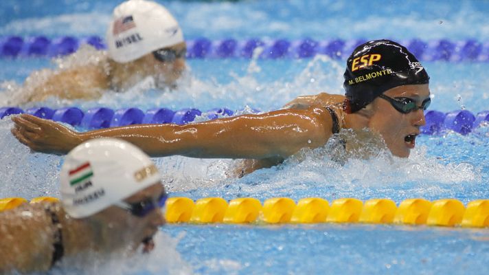  - Mireia Belmonte pasa a la final de 400 estilos