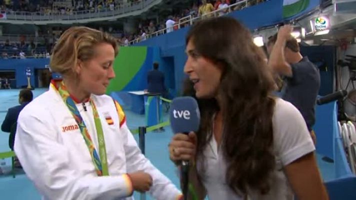  - Río 2016 Natación | Mireia Belmonte, medalla de bronce: "Estoy muy contenta, no puedo pedir más"