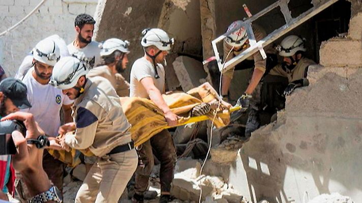 Telediario 1 - Barrio de Oulfa, a las afueras de Casablanca, conocido como barrio de los refugiados sin casi acceso a la sanidad