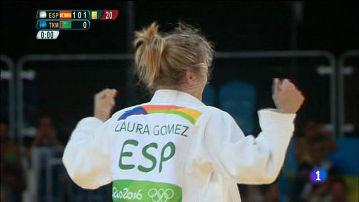 Río 2016 - Victoria muy sufrida de Laura Gómez en Judo