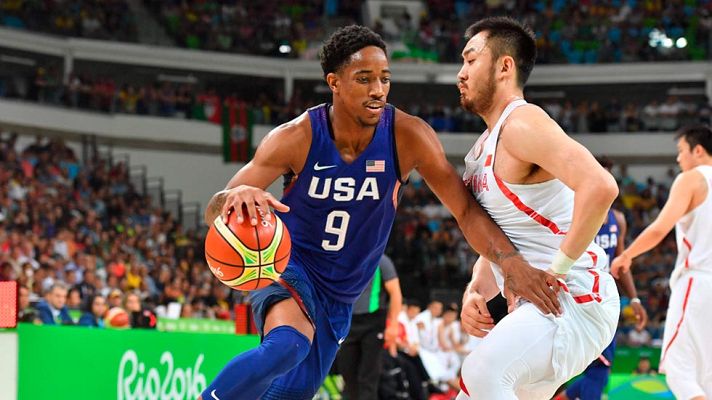 Telediario 1 - Río 2016 | DeMar DeRozan: "Hemos empezado muy bien"