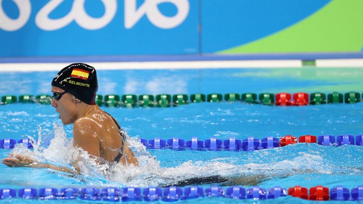  - Río 2016 | Mireia Belmonte se clasifica para la semifinal de 200 metros mariposa con la mejor puntuación