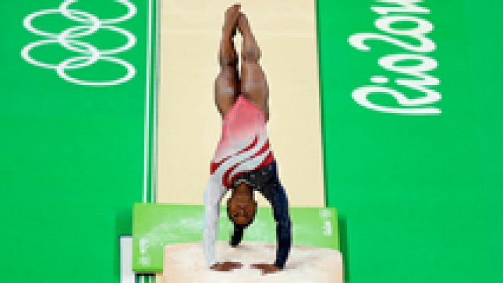 Río 2016 - Simone Biles, en la rotación de salto de Río 2016