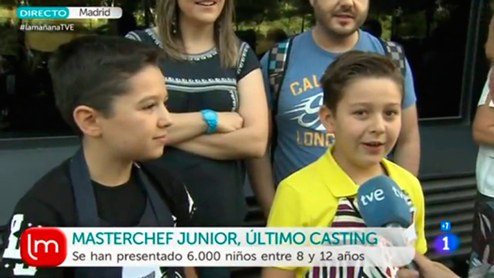 La mañana - Último día de casting de MasterChef Junior