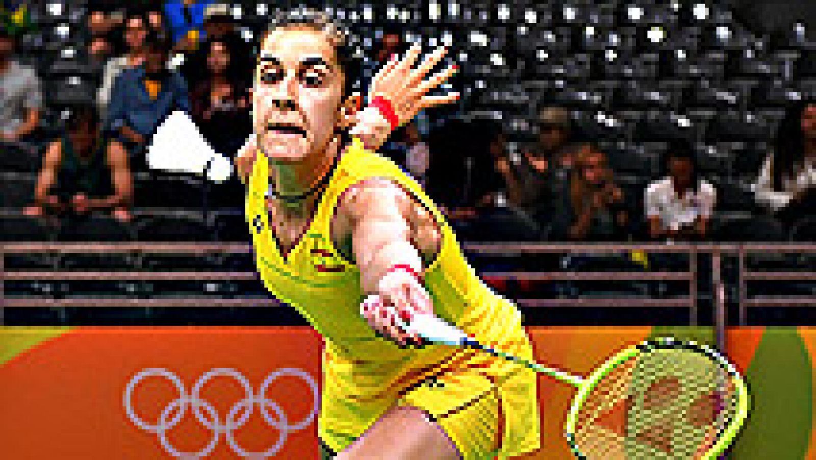 La española Carolina Marín tomó contacto este jueves con el Pabellón 4 de Riocentro, el escenario donde persigue el oro olímpico, con un cómodo partido ante la finlandesa Nanna Vainio, número 60 en el ránking mundial de bádminton y la primera de sus 