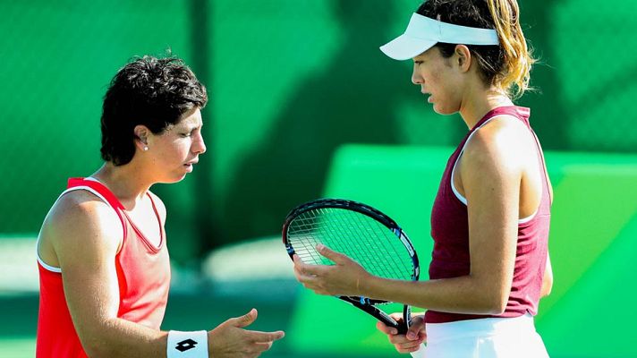 Telediario 1 - Río 2016 | Muguruza y Suárez, eliminadas en cuartos de final