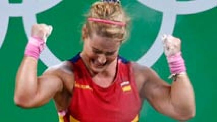 Río 2016 - Río 2016. Halterofilia | Lidia Valentín recoge su medalla