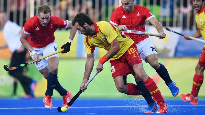 Río 2016 - Empate de España ante Gran Bretaña que le otorga la segunda plaza
