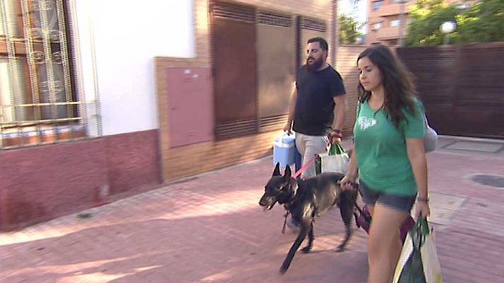 Telediario 1 - Acompañamos a una pareja en su viaje de Madrid a Valencia por el puente de agosto