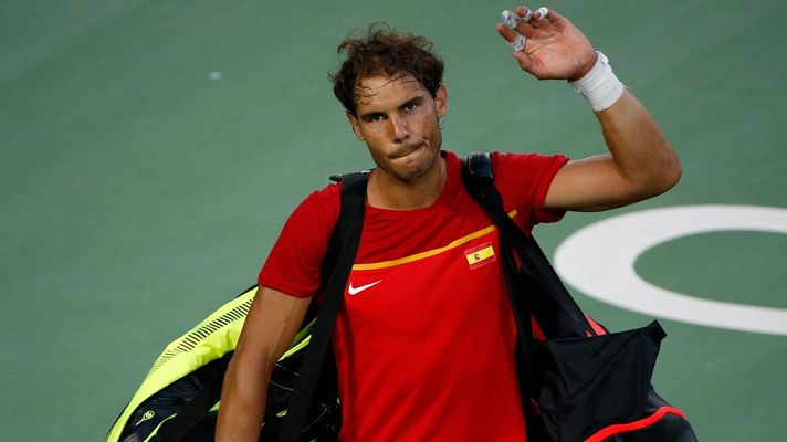 Telediario 1 - Río 2016 | Nadal cae ante Del Potro pero ya piensa en la lucha por el bronce