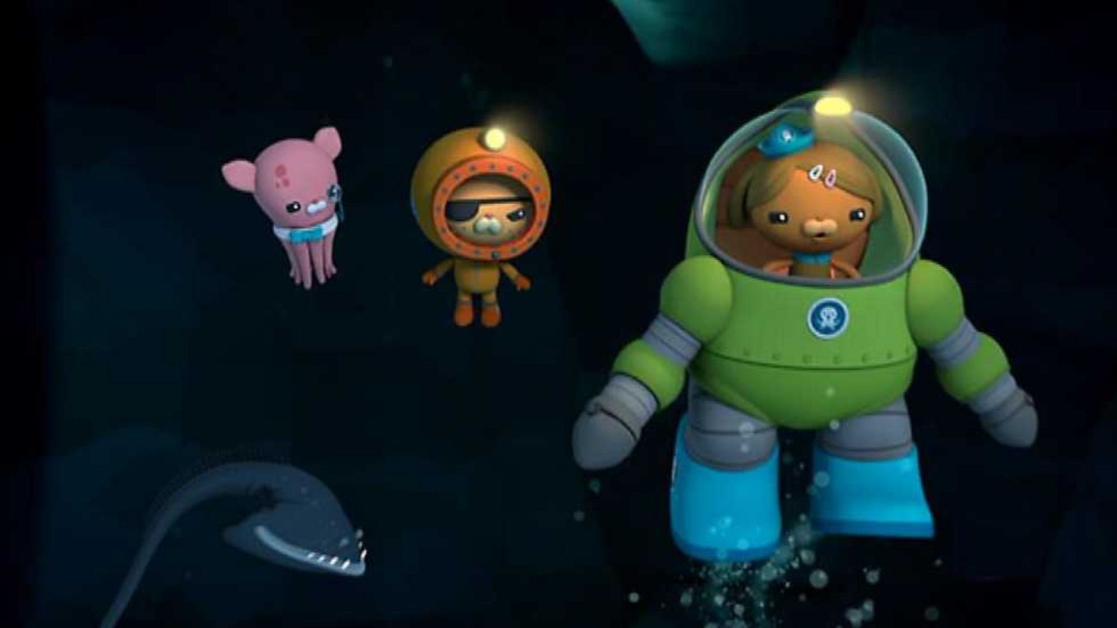 Las anguilas tragonas - Los Octonautas | Ver