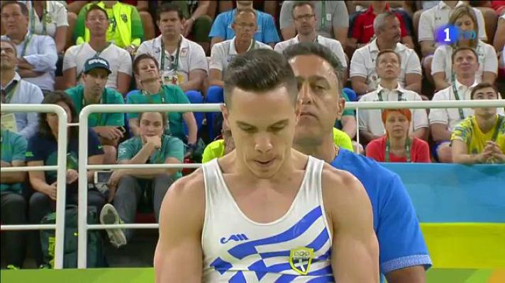 Río 2016 - El griego Petrounias gana el oro en anillas