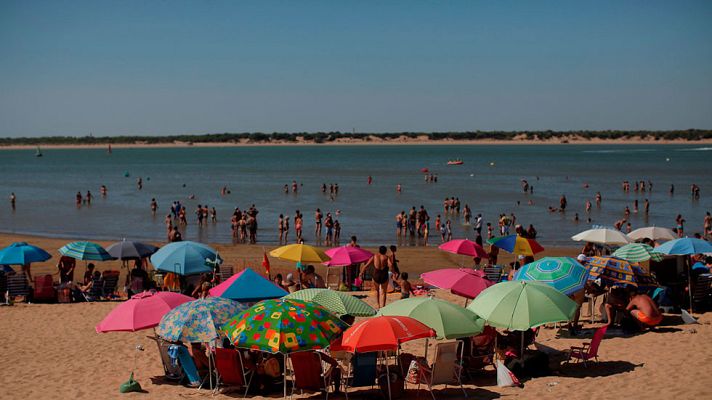 El tiempo - Temperaturas altas en el Valle Guadalquivir y tormentas en Cataluña