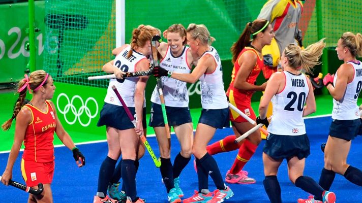 Río 2016 - Río 2016. Hockey (f) | Reino Unido vence a España en cuartos (3-1)