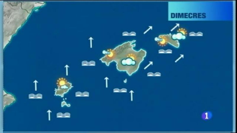 El temps a les Illes Balears - 16/08/16