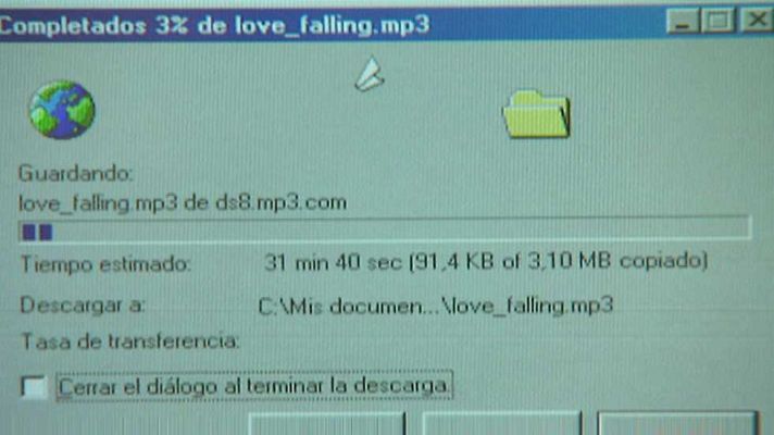 Telediario 1 - Veinte años del formato digital comprimido llamado mp3