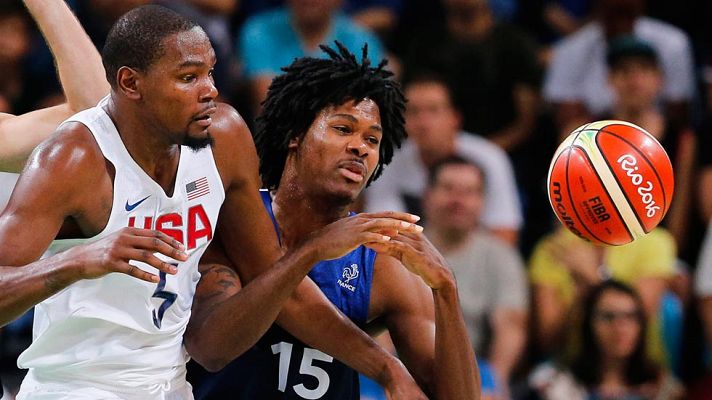 Telediario 1 - Río 2016 | Francia, sin Parker, tutea a Estados Unidos (100-97)