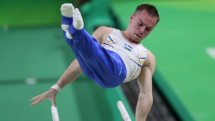 Río 2016 - Río 2016 - Gimnasia artística - Verniaiev gana el oro en la final de barras paralelas