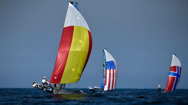 Telediario 1 - Río 2016 | Tamara Echegoyen y Berta Betanzos lideran la general de medal race