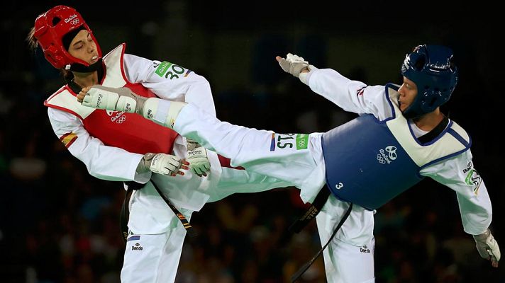 Río 2016 - Río 2016 - Taekwondo | Eva Calvo vence a la tailandesa Phannapa Harnsujin, por 6-5