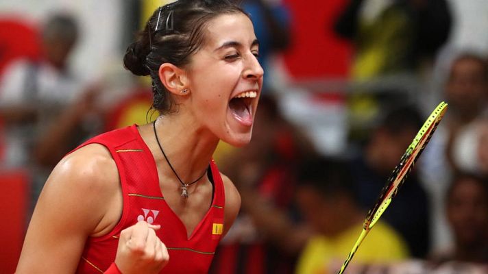 Telediario 1 - Río 2016. Bádminton | Carolina Marín avanza firme a por el oro