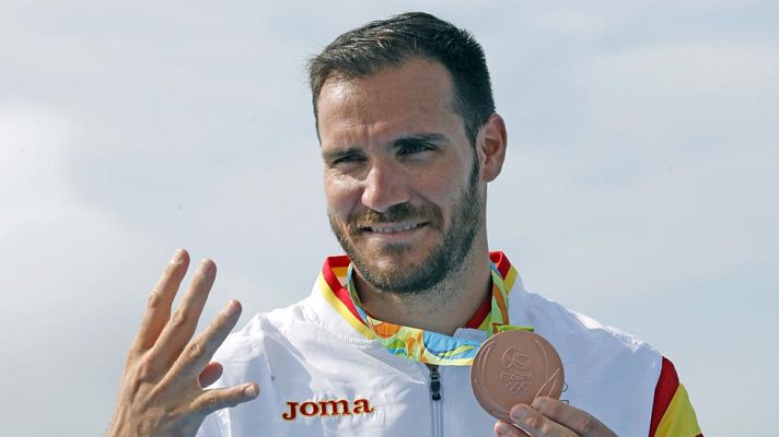 Río 2016 - Río 2016 | Saúl Craviotto se sube al podio para recibir el bronce