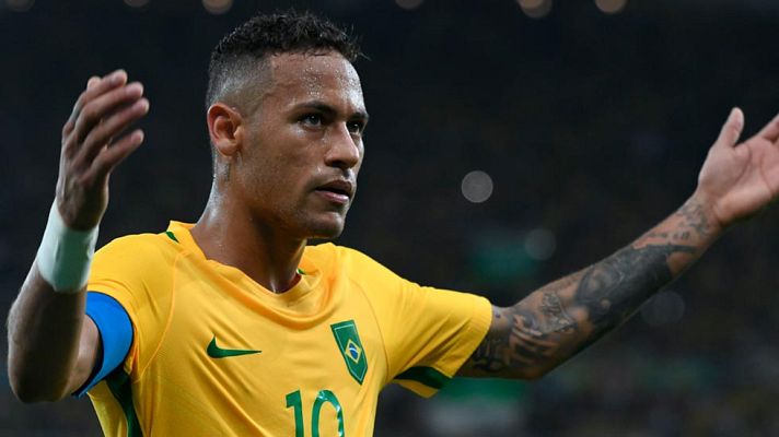 Río 2016 - Río 2016. Fútbol (m) | Neymar adelanta a Brasil (1-0)