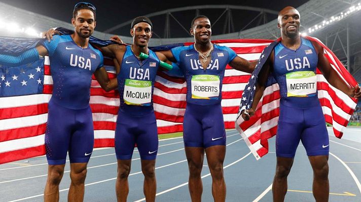 Río 2016 - Río 2016. Atletismo | EE.UU. gana el 4x400 masculino