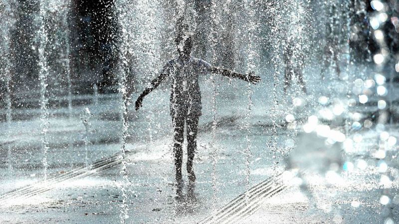 Sol y temperaturas en aumento