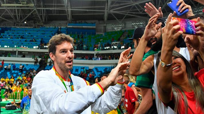 Telediario 1 - Río 2016 | Pau Gasol: "Hemos sido una generación que ha marcado una época"