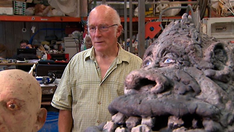 Colin  Arthur creador de efectos especiales nos abre la puertas de su singular universo