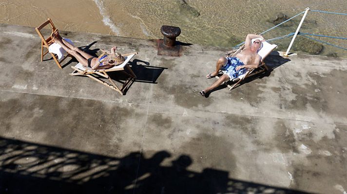 El tiempo - Calor en la mitad occidental de la Península, País Vasco y Alto Ebro