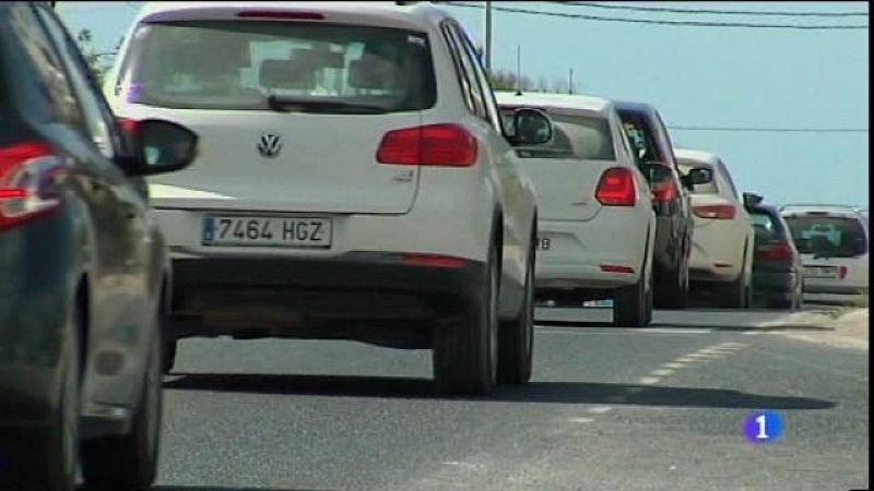 Col·lapse a les carreteres eivissenques