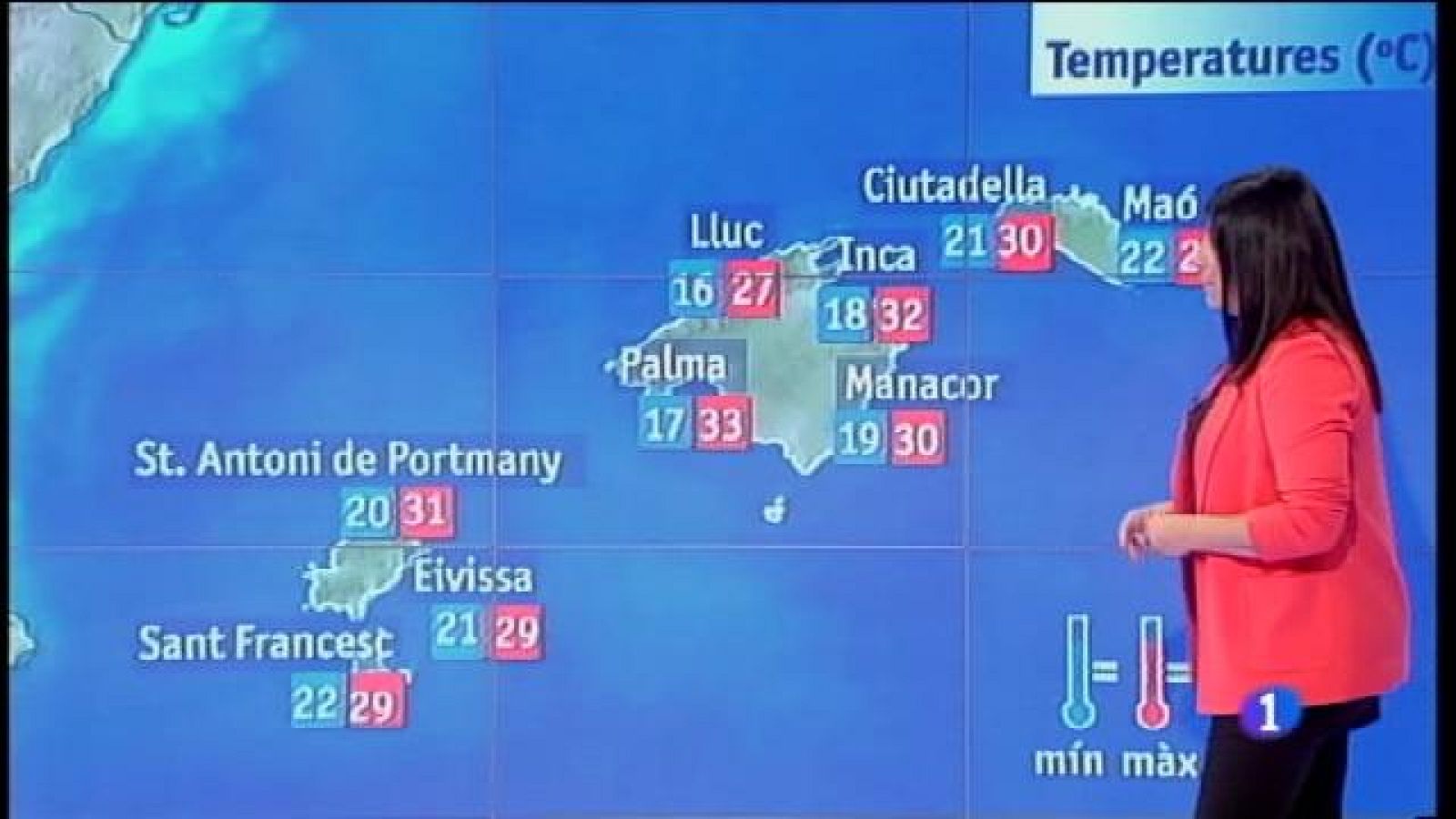 El temps a les Illes Balears - 24/08/16