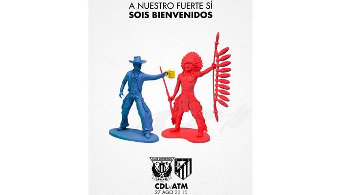 Telediario 1 - El Leganés ya calienta el derbi contra el Atlético