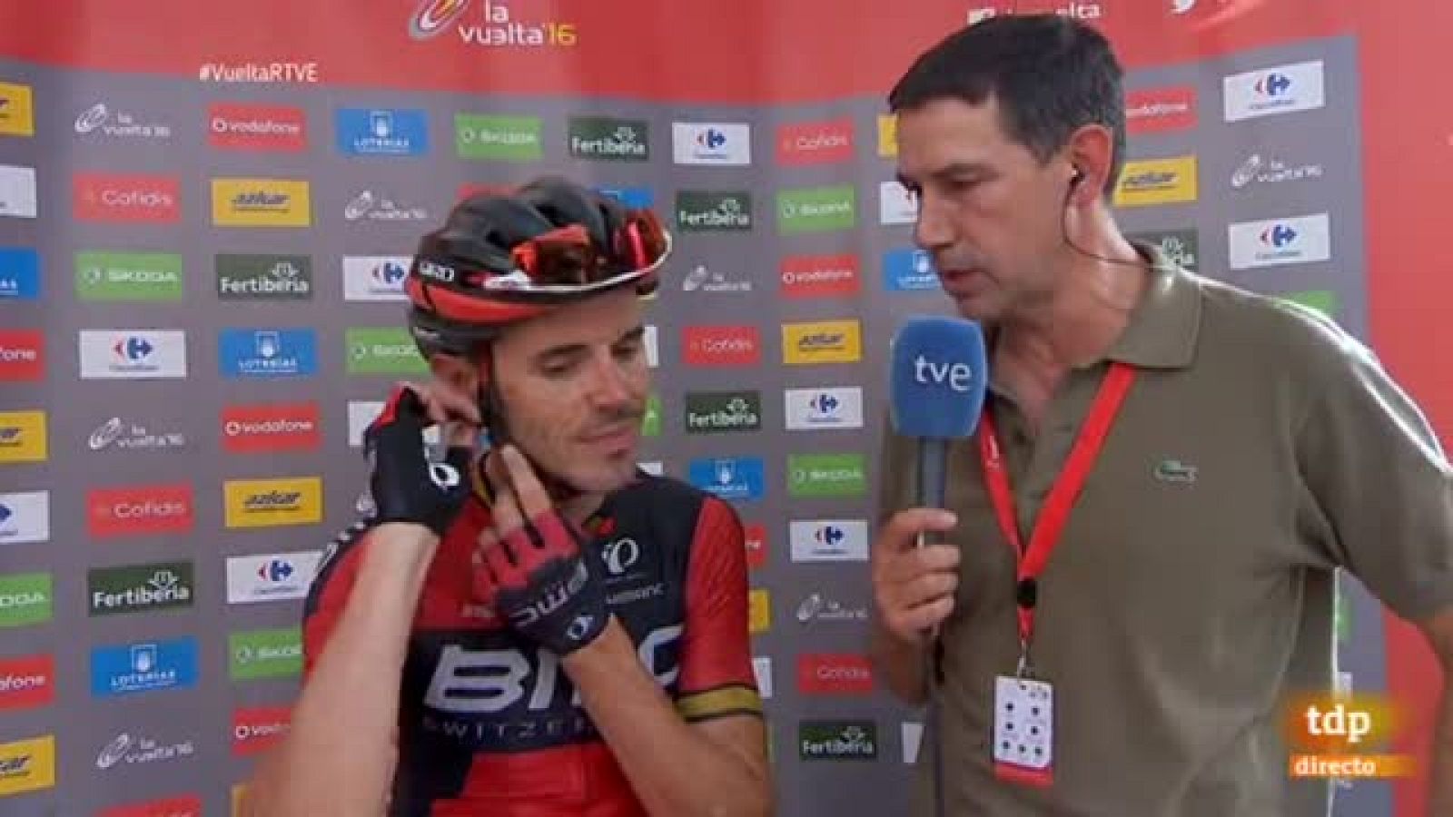 Vuelta 2016 | Samuel Sánchez: "Desde el sofá se ve aburrido pero ha sido una etapa nerviosa" - Vuelta ciclista a España | Ver