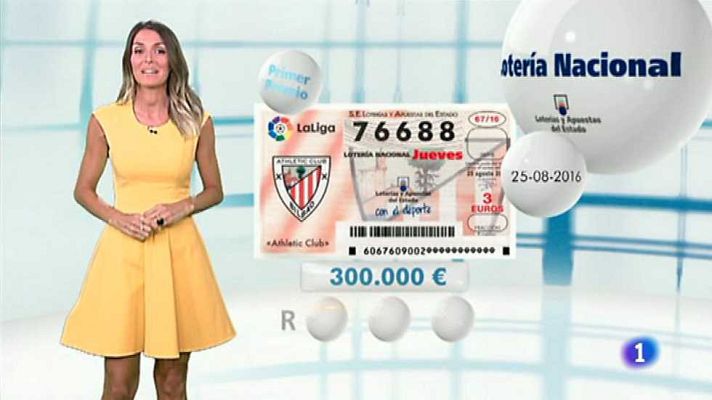 Loterías - Lotería Nacional + La Primitiva + Bonoloto - 25/08/16