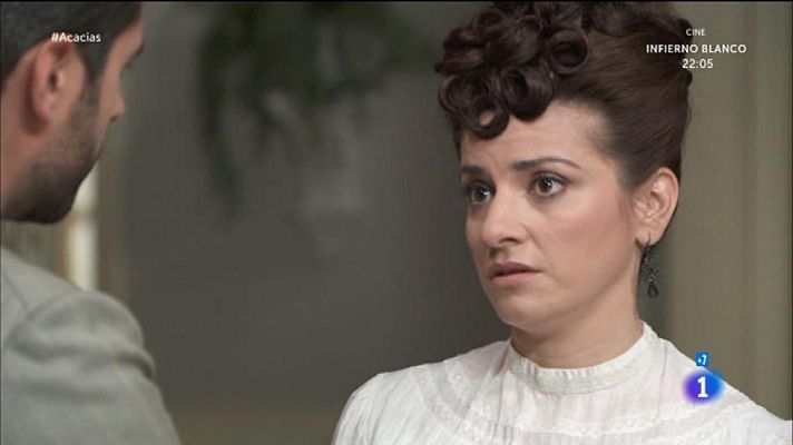 Acacias 38 - Trini le dice a Víctor que trata de desenmascarar a Clemente