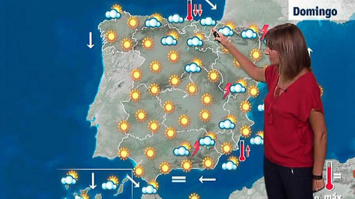 El tiempo - Descenso de los termómetros en el área cantábrica
