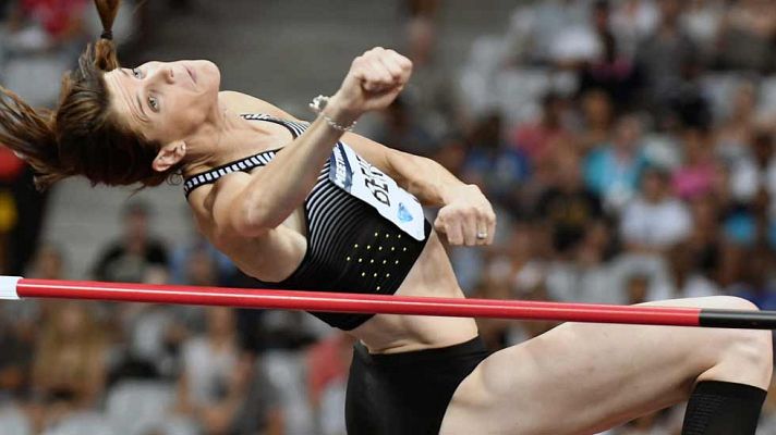 Telediario 1 - Ruth Beitia, a un triunfo de su segundo diamante